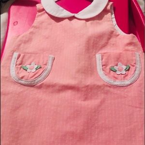Florence Eiseman pink 12 month dress